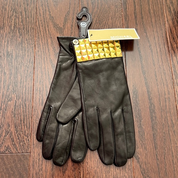 Michael Kors leather gloves - Picture 1 of 5